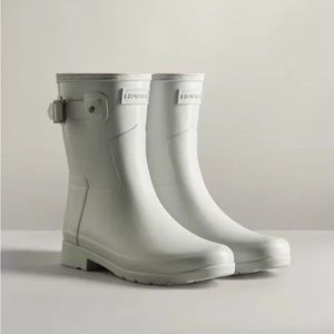 Hunter | Mid Calf Rain Boot Frost Gray